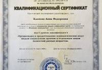 Сертификат по индивидуальному консультированию